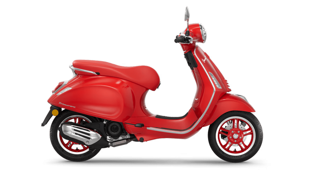 Vespa Primavera 50 (red)